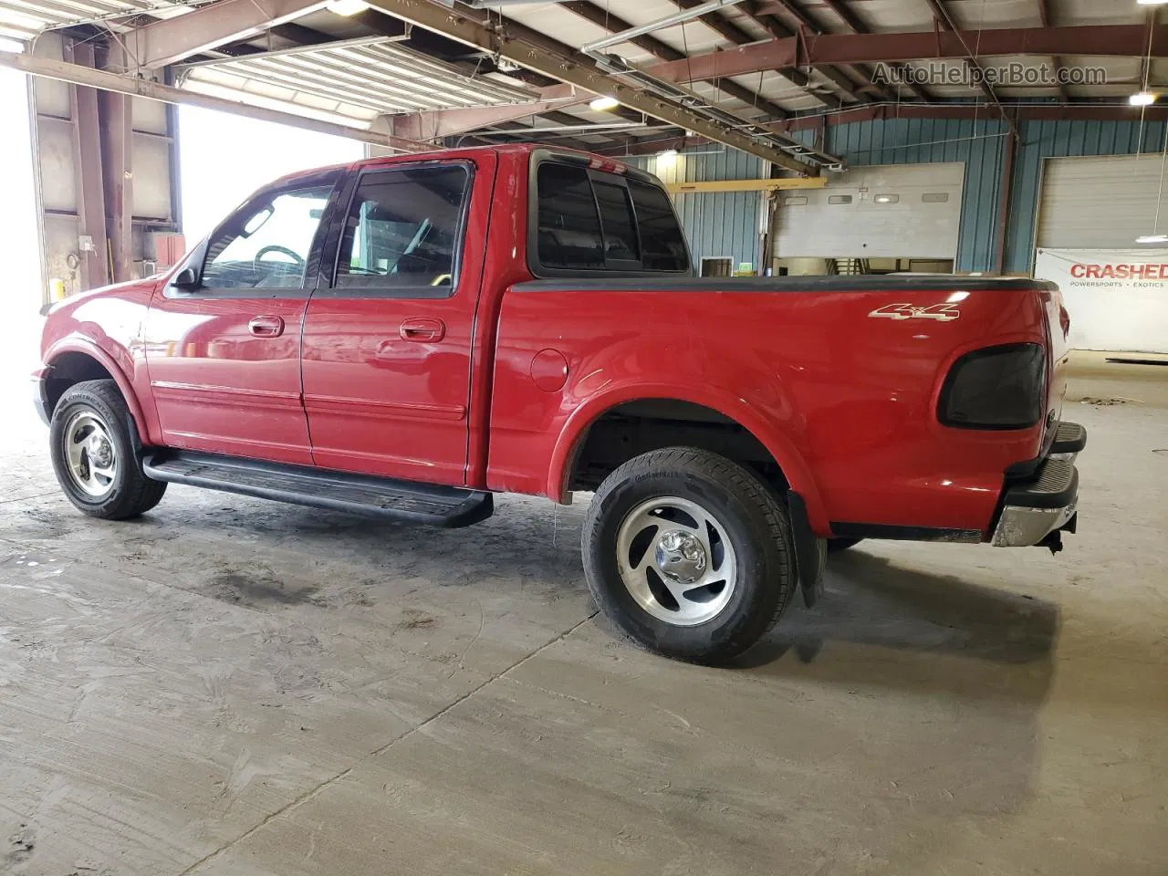 2003 Ford F150 Supercrew Red vin: 1FTRW08L63KB64401