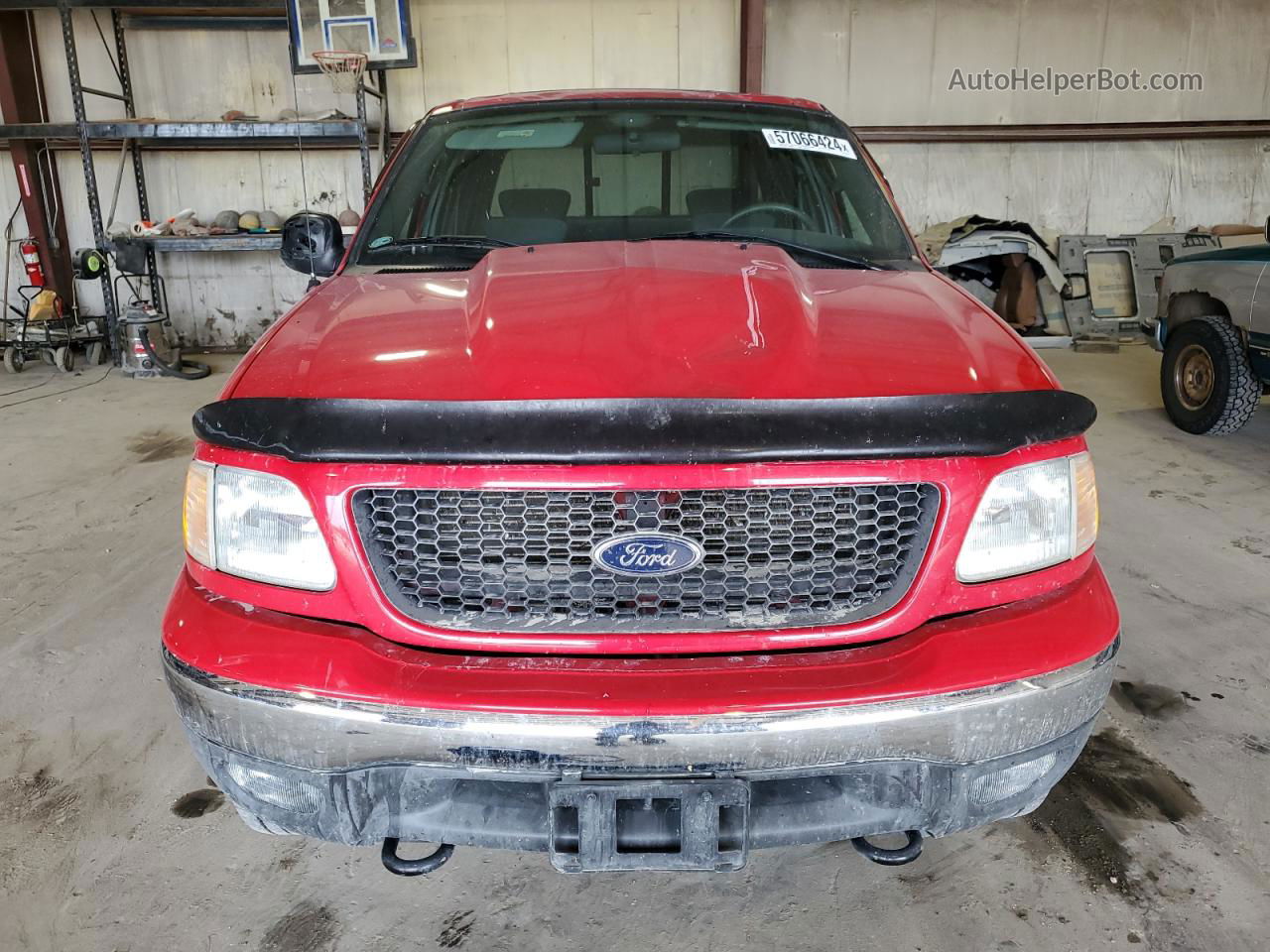 2003 Ford F150 Supercrew Red vin: 1FTRW08L63KB64401