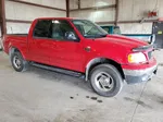 2003 Ford F150 Supercrew Red vin: 1FTRW08L63KB64401