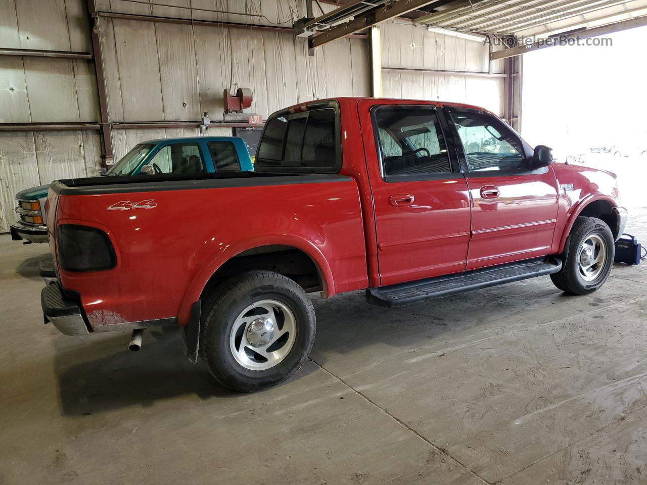 2003 Ford F150 Supercrew Red vin: 1FTRW08L63KB64401