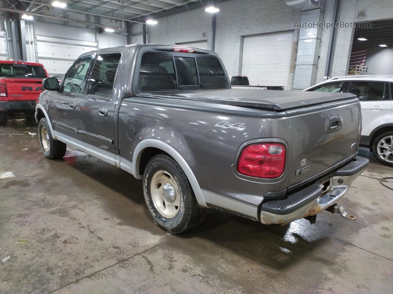 2003 Ford F150 Supercrew Gray vin: 1FTRW08L63KC61873