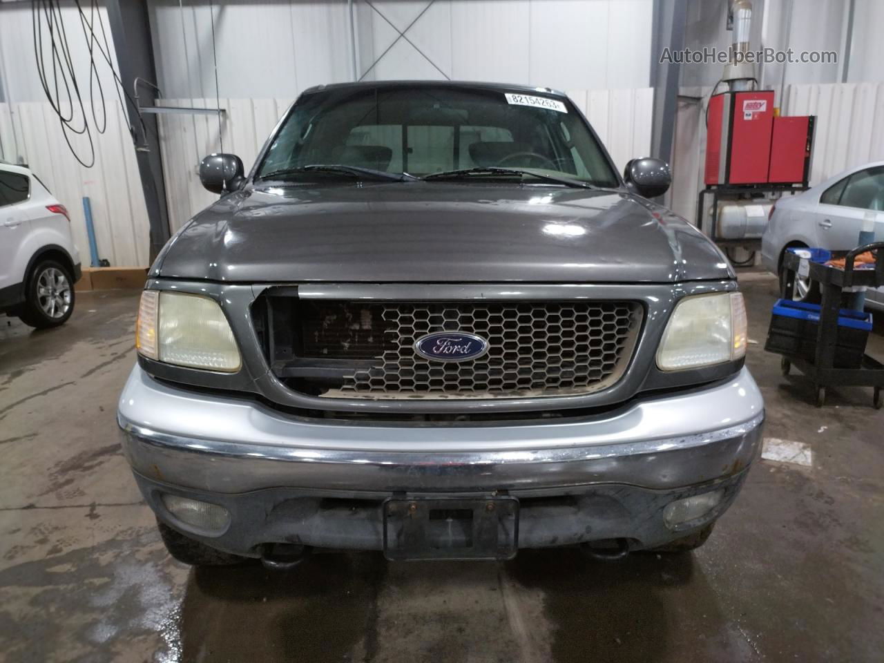 2003 Ford F150 Supercrew Gray vin: 1FTRW08L63KC61873