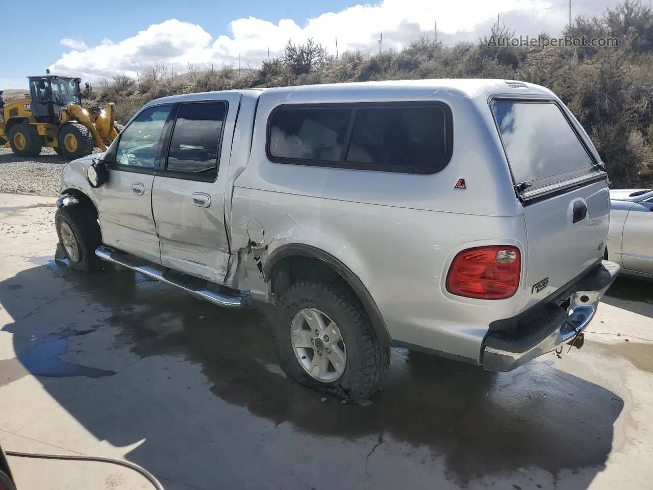 2003 Ford F150 Supercrew Silver vin: 1FTRW08L63KD12109