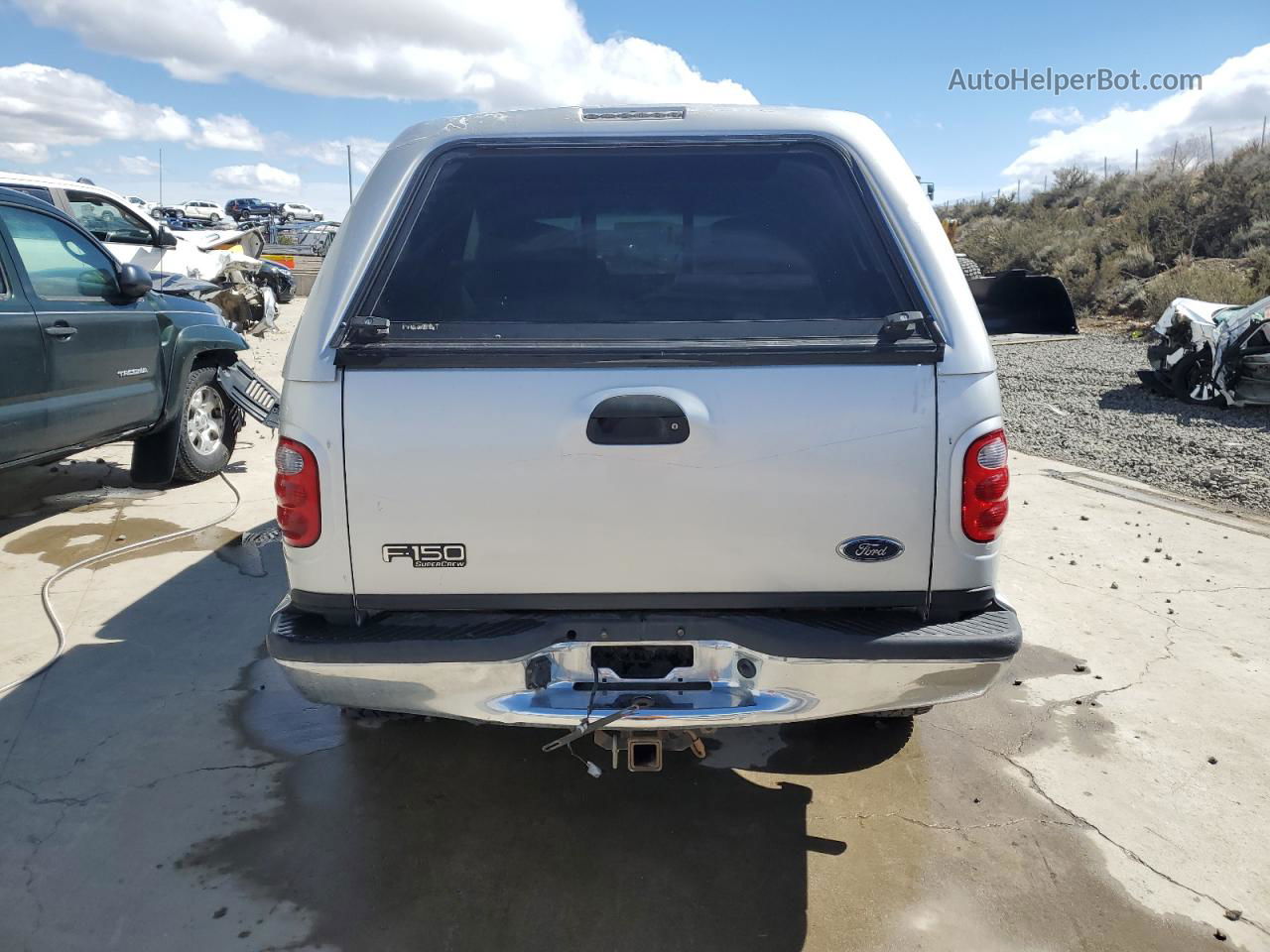 2003 Ford F150 Supercrew Silver vin: 1FTRW08L63KD12109