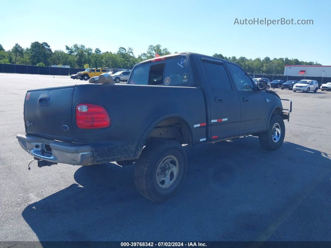 2003 Ford F-150 Lariat/xlt Black vin: 1FTRW08L63KD16855