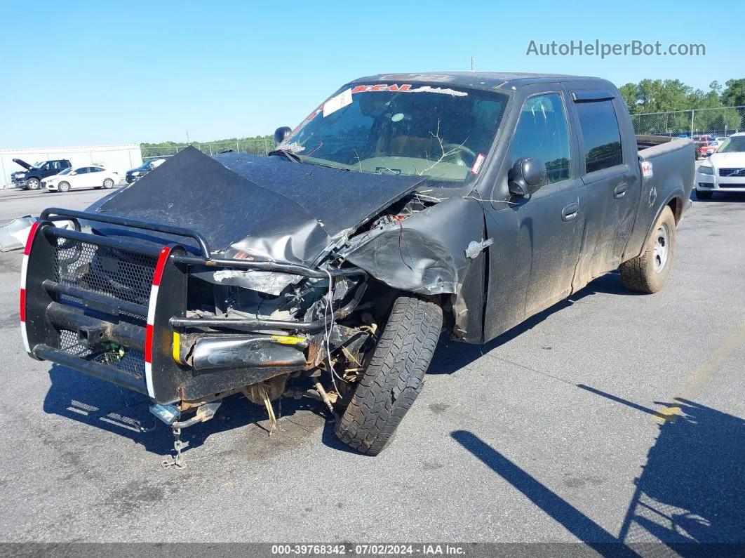 2003 Ford F-150 Lariat/xlt Black vin: 1FTRW08L63KD16855