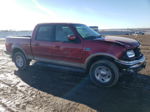 2003 Ford F150 Supercrew Red vin: 1FTRW08L63KD61147