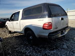 2001 Ford F150 Supercrew White vin: 1FTRW08L71KB08805