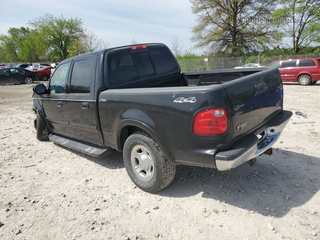 2001 Ford F150 Supercrew Black vin: 1FTRW08L71KC12601