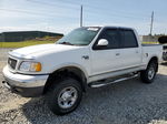 2001 Ford F150 Supercrew White vin: 1FTRW08L71KD63387