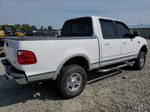 2001 Ford F150 Supercrew White vin: 1FTRW08L71KD63387