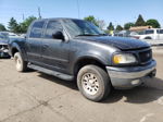 2001 Ford F150 Supercrew Black vin: 1FTRW08L71KD77046