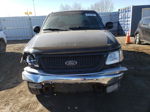 2001 Ford F150 Supercrew Black vin: 1FTRW08L71KD85759