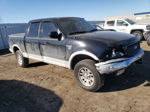 2001 Ford F150 Supercrew Black vin: 1FTRW08L71KD85759