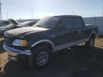 2001 Ford F150 Supercrew Black vin: 1FTRW08L71KD85759