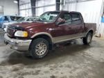 2003 Ford F150 Supercrew Бордовый vin: 1FTRW08L73KA47975