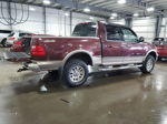 2003 Ford F150 Supercrew Бордовый vin: 1FTRW08L73KA47975