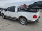 2001 Ford F150 Supercrew White vin: 1FTRW08L81KF37564