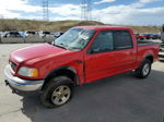 2003 Ford F150 Supercrew Red vin: 1FTRW08L83KA46303