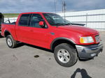 2003 Ford F150 Supercrew Red vin: 1FTRW08L83KA46303