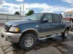 2003 Ford F150 Supercrew Синий vin: 1FTRW08L83KA94805