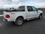 2001 Ford F150 Supercrew White vin: 1FTRW08L91KC29593