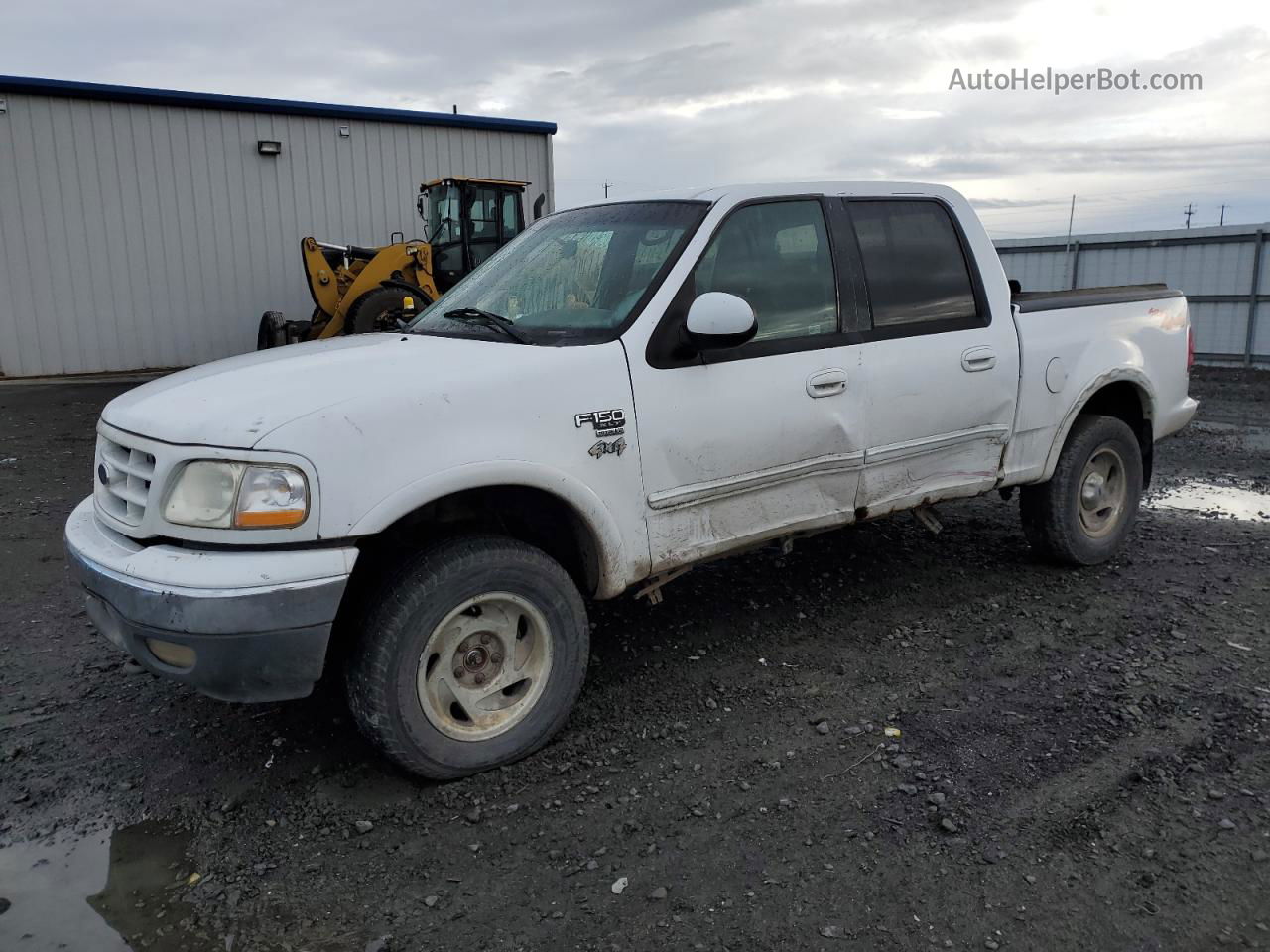 2001 Ford F150 Supercrew White vin: 1FTRW08L91KC29593