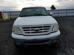 2001 Ford F150 Supercrew White vin: 1FTRW08L91KC29593