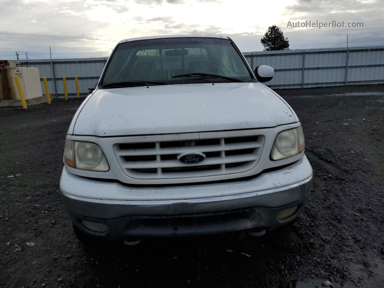 2001 Ford F150 Supercrew White vin: 1FTRW08L91KC29593