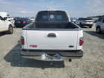 2001 Ford F150 Supercrew White vin: 1FTRW08L91KD58255