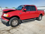 2001 Ford F150 Supercrew Red vin: 1FTRW08L91KD71345