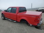 2003 Ford F150 Supercrew Красный vin: 1FTRW08L93KB19484