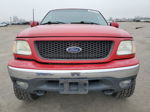 2003 Ford F150 Supercrew Красный vin: 1FTRW08L93KB19484