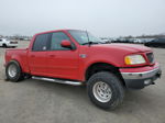 2003 Ford F150 Supercrew Красный vin: 1FTRW08L93KB19484