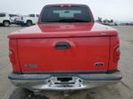 2003 Ford F150 Supercrew Red vin: 1FTRW08L93KB19484