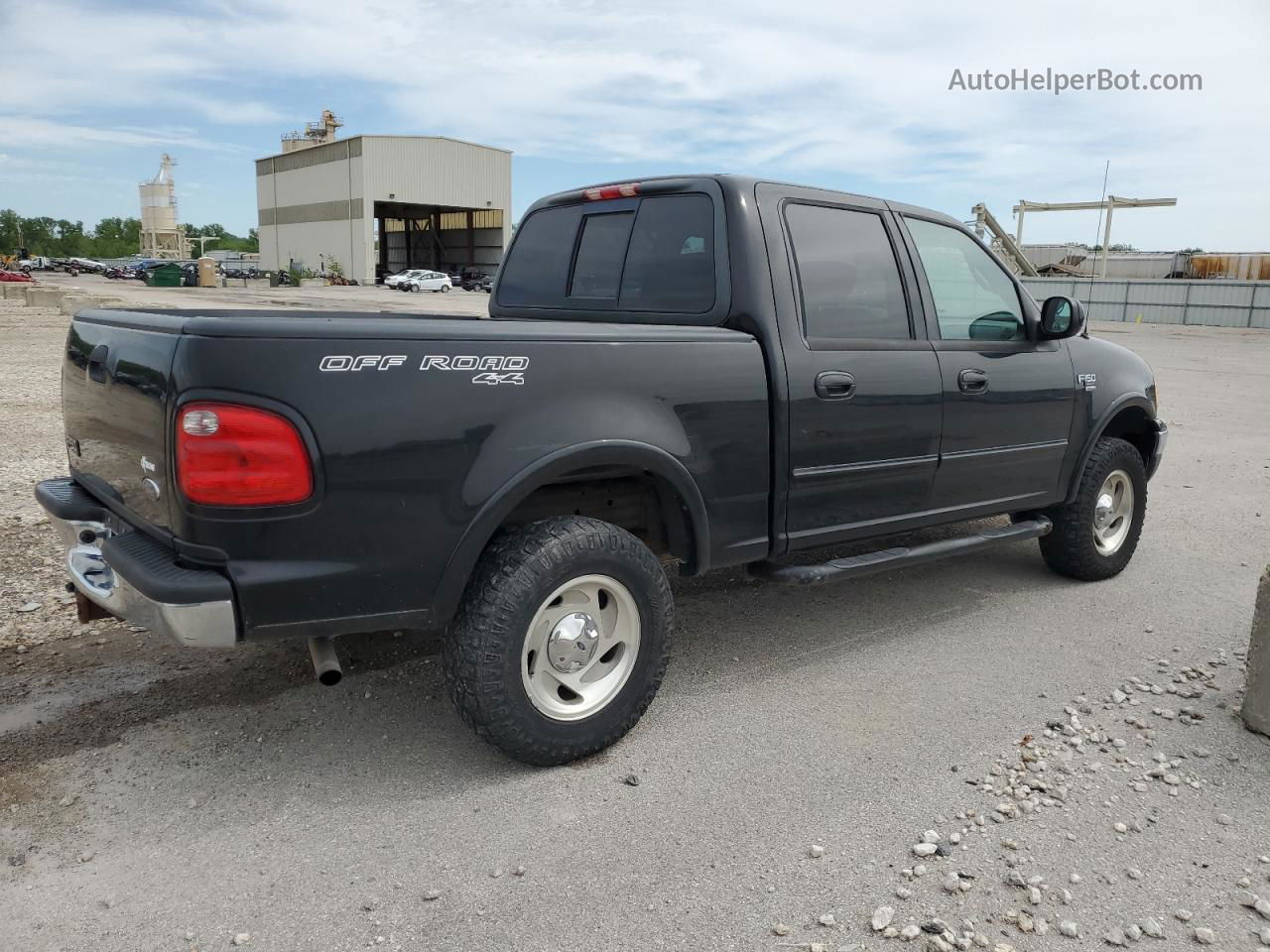 2001 Ford F150 Supercrew Blue vin: 1FTRW08LX1KA07189