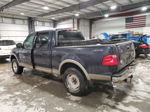 2001 Ford F150 Supercrew Blue vin: 1FTRW08LX1KA86783