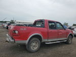 2003 Ford F150 Supercrew Red vin: 1FTRW08LX3KD02635