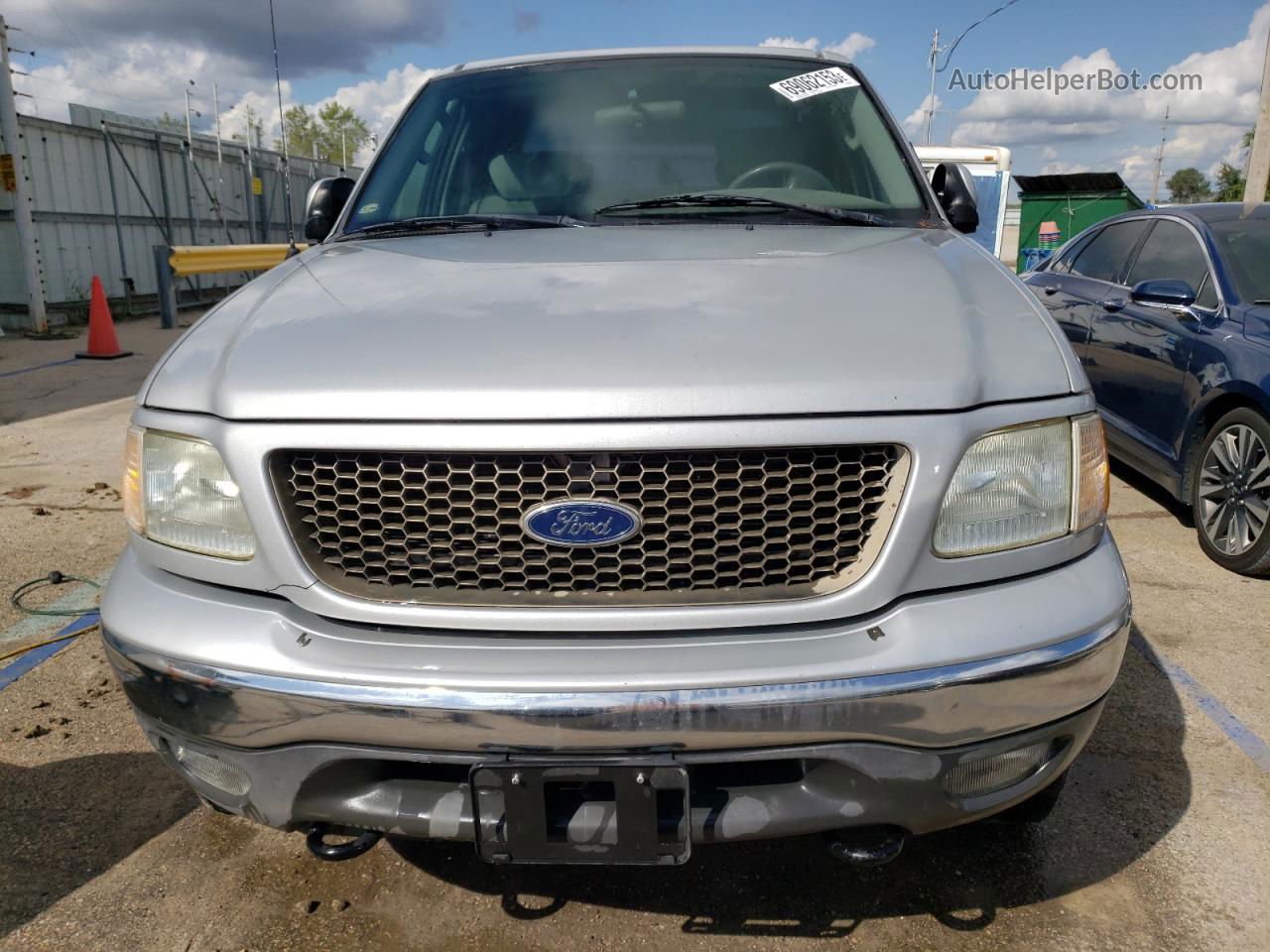 2003 Ford F150 Supercrew Silver vin: 1FTRW08LX3KD03865