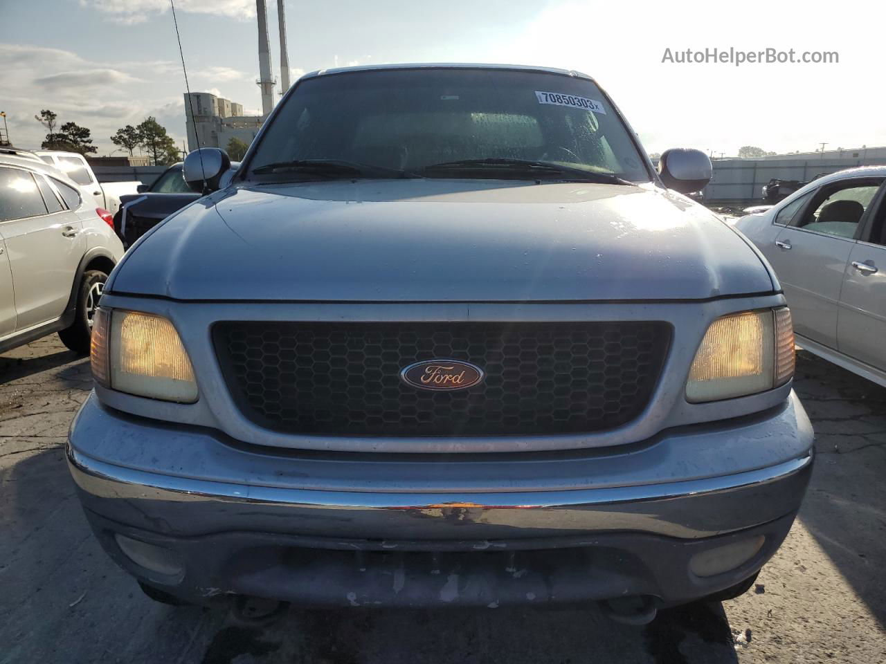 2003 Ford F150 Supercrew Silver vin: 1FTRW08LX3KD95401