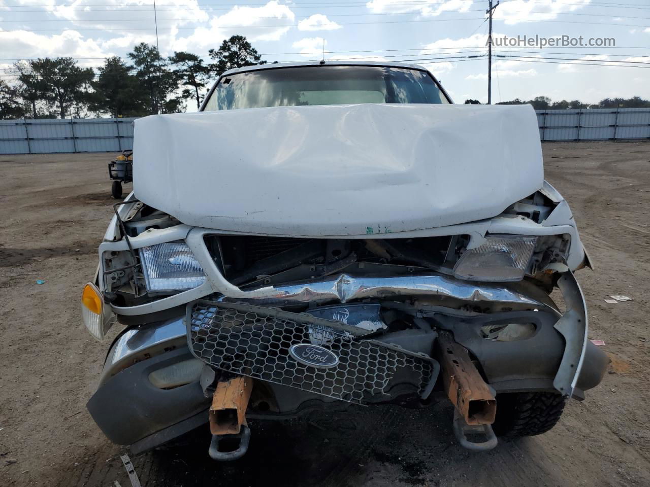 2001 Ford F150 Supercrew White vin: 1FTRW08W11KE11430