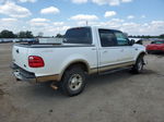 2001 Ford F150 Supercrew White vin: 1FTRW08W11KE11430