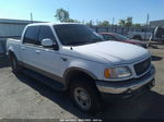 2001 Ford F-150 Supercrew Xlt/lariat/king Ranch White vin: 1FTRW08W31KA82309