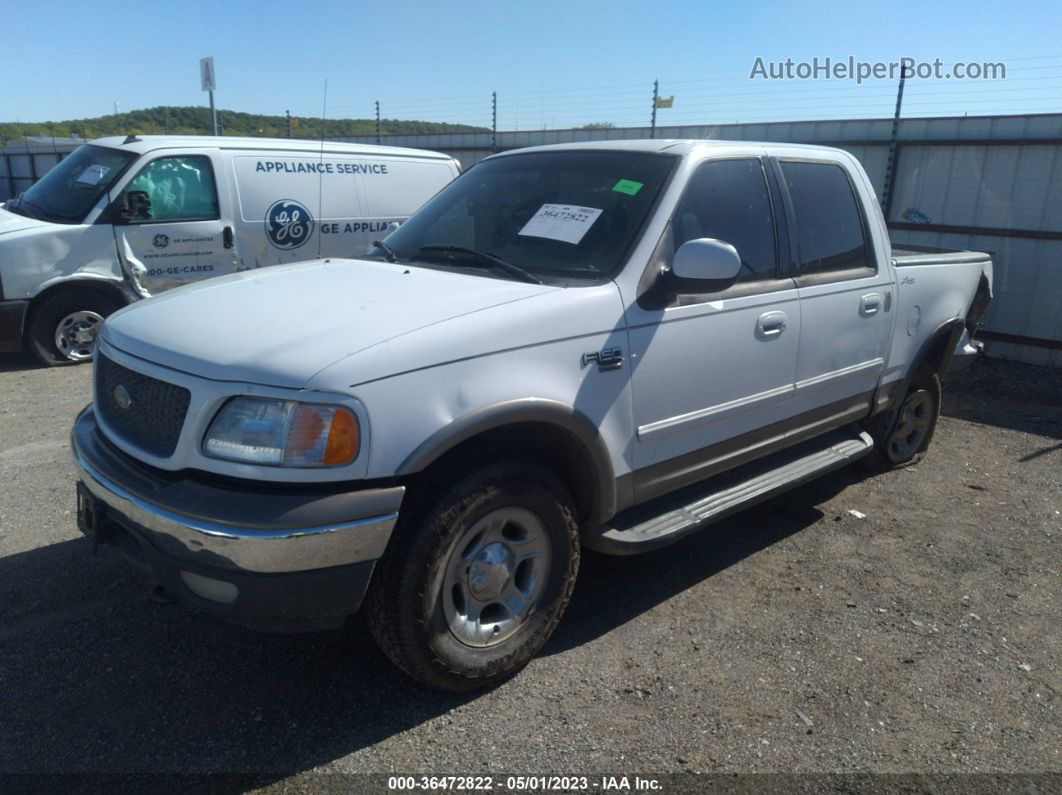 2001 Ford F-150 Supercrew Xlt/lariat/king Ranch White vin: 1FTRW08W31KA82309