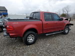 2001 Ford F150 Supercrew Red vin: 1FTRW08W91KD73607