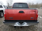 2001 Ford F150 Supercrew Red vin: 1FTRW08W91KD73607