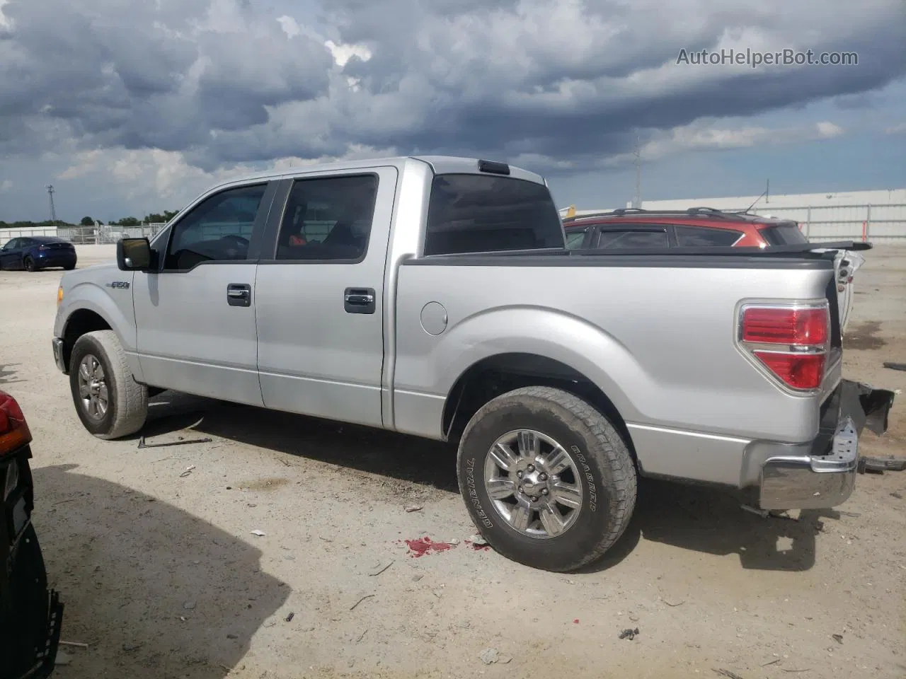 2009 Ford F150 Supercrew Серебряный vin: 1FTRW128X9FB31512