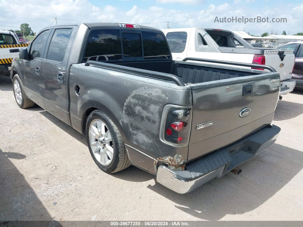 2005 Ford F-150 Xlt Gray vin: 1FTRW12W15KB54242