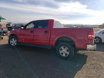 2004 Ford F150 Supercrew Red vin: 1FTRW12W24KC73092