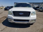 2004 Ford F150 Supercrew White vin: 1FTRW12W34KA75427